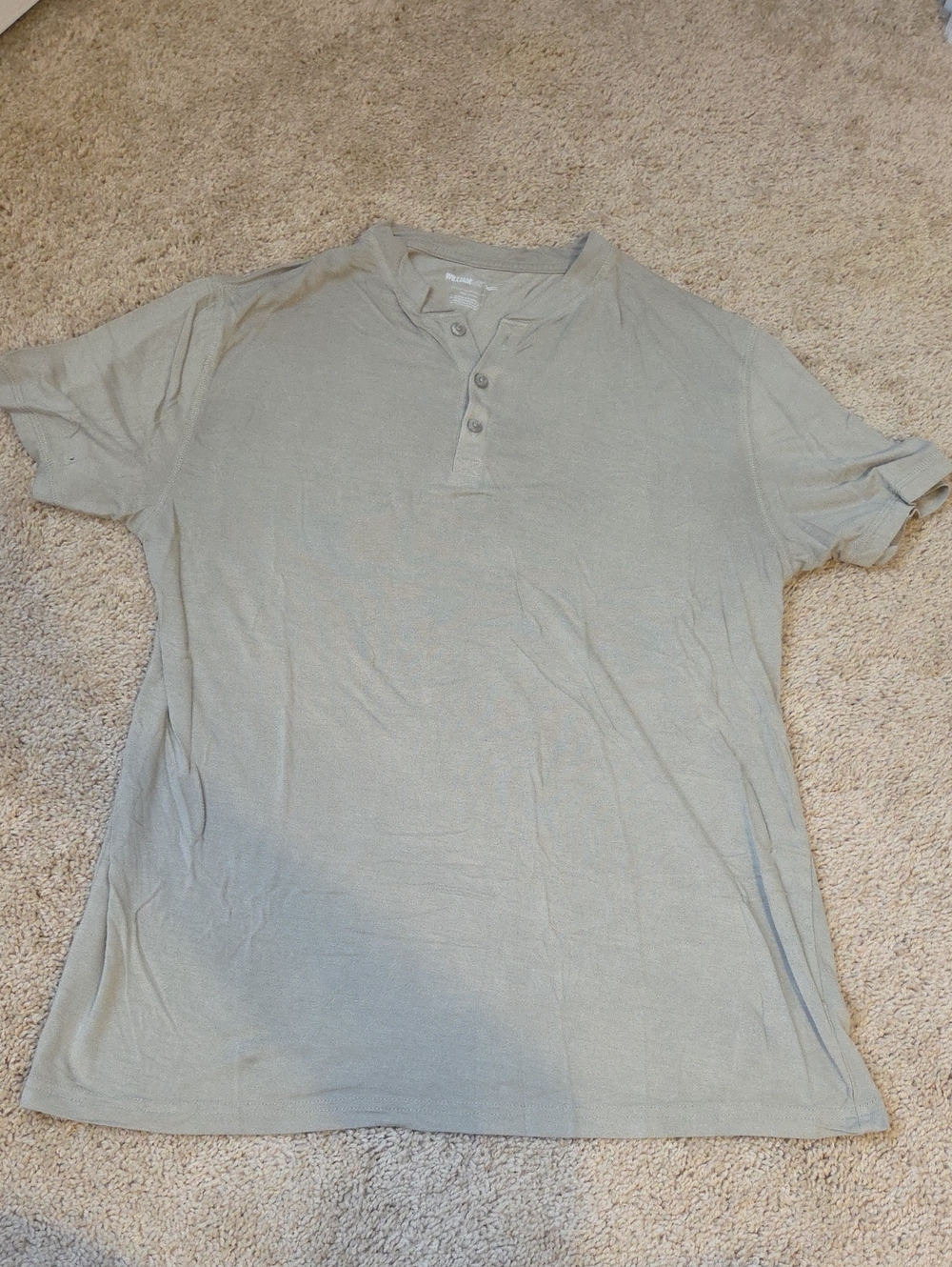 William Rast Short-Sleeve Henley